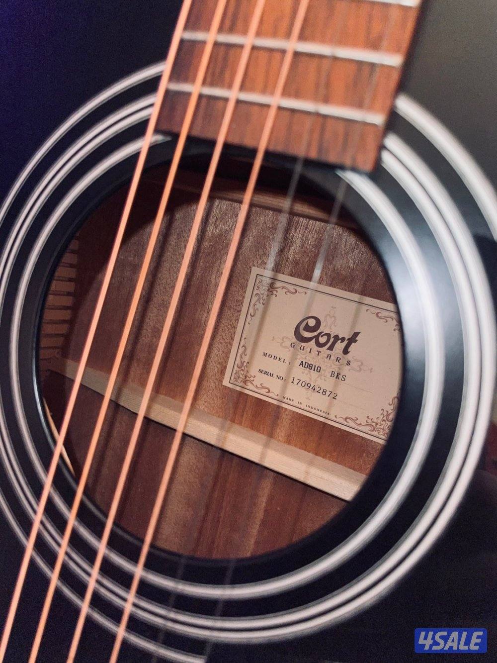 جيتار اكوستيك كورت قيتار Acoustic guitar Cort اسود black2