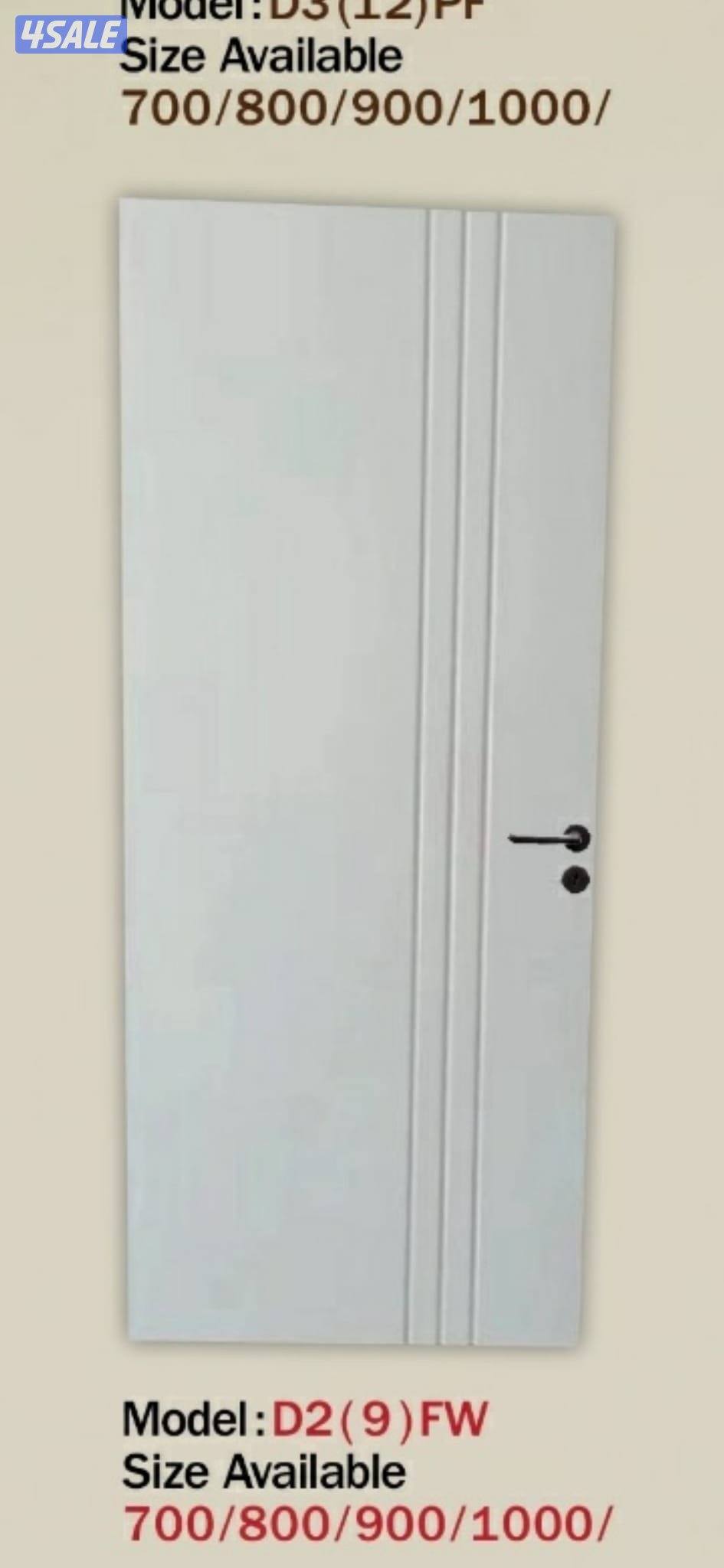 ابواب PVC و WPC جودة عالية ثقيلة وقوية تركيب خلال 4 ايام5