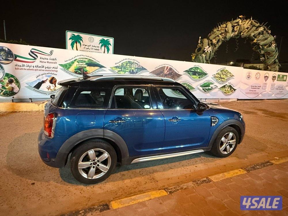 للبيع ميني كوبر كنتري مان موديل ٢٠١٧ شرط الفحص قير مكينه شاصي بدي1