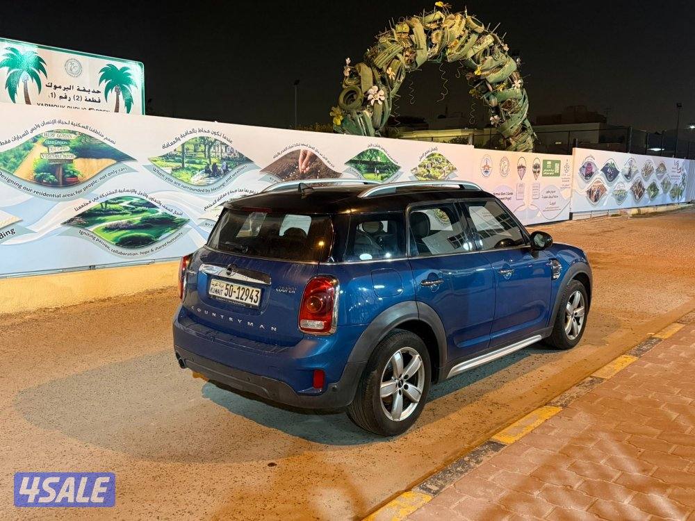 للبيع ميني كوبر كنتري مان موديل ٢٠١٧ شرط الفحص قير مكينه شاصي بدي3