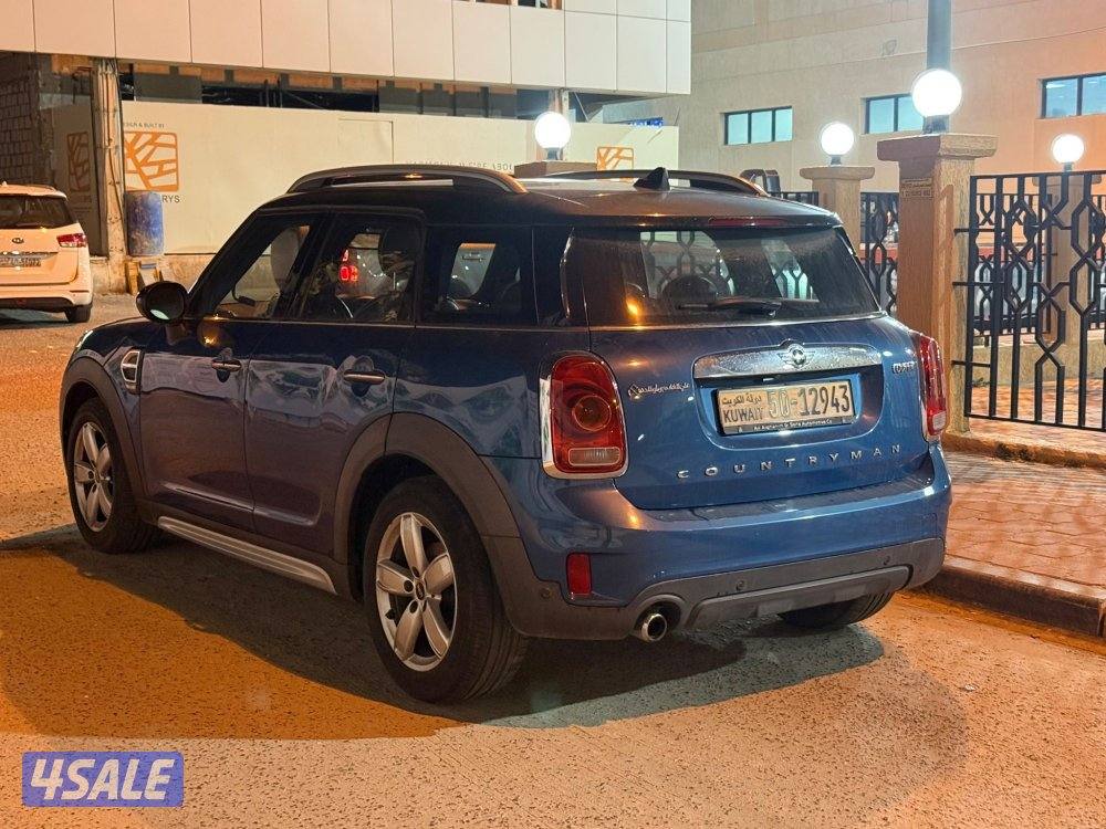 للبيع ميني كوبر كنتري مان موديل ٢٠١٧ شرط الفحص قير مكينه شاصي بدي4