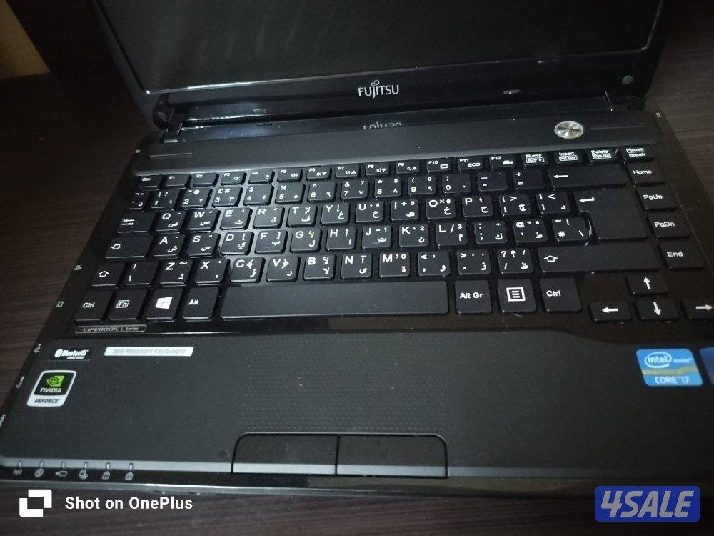 لابتوب مستعملFujitsu بدون بطارية3