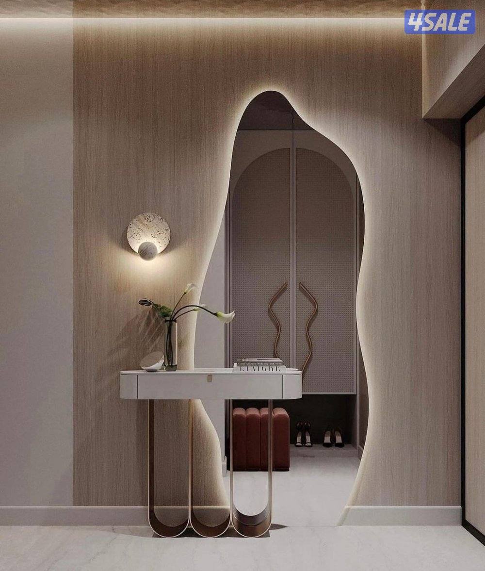 ديكورات خشب بديل شابرد تربنتين ووييجارات بديل حجر خلفيات تلفزيون درسنج12