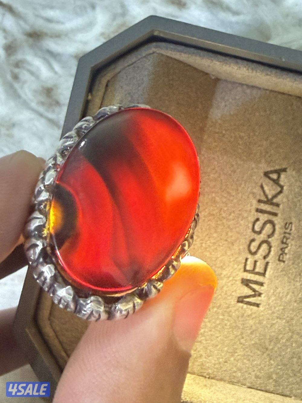 خواتم فضة صياغات جميلة ومميزة مع مسباح أطقم تستحق الاقتناء7