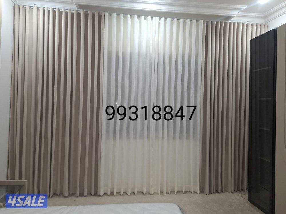 ستائر ويفي فندقي لينن وخام وتنجيد القعدات1