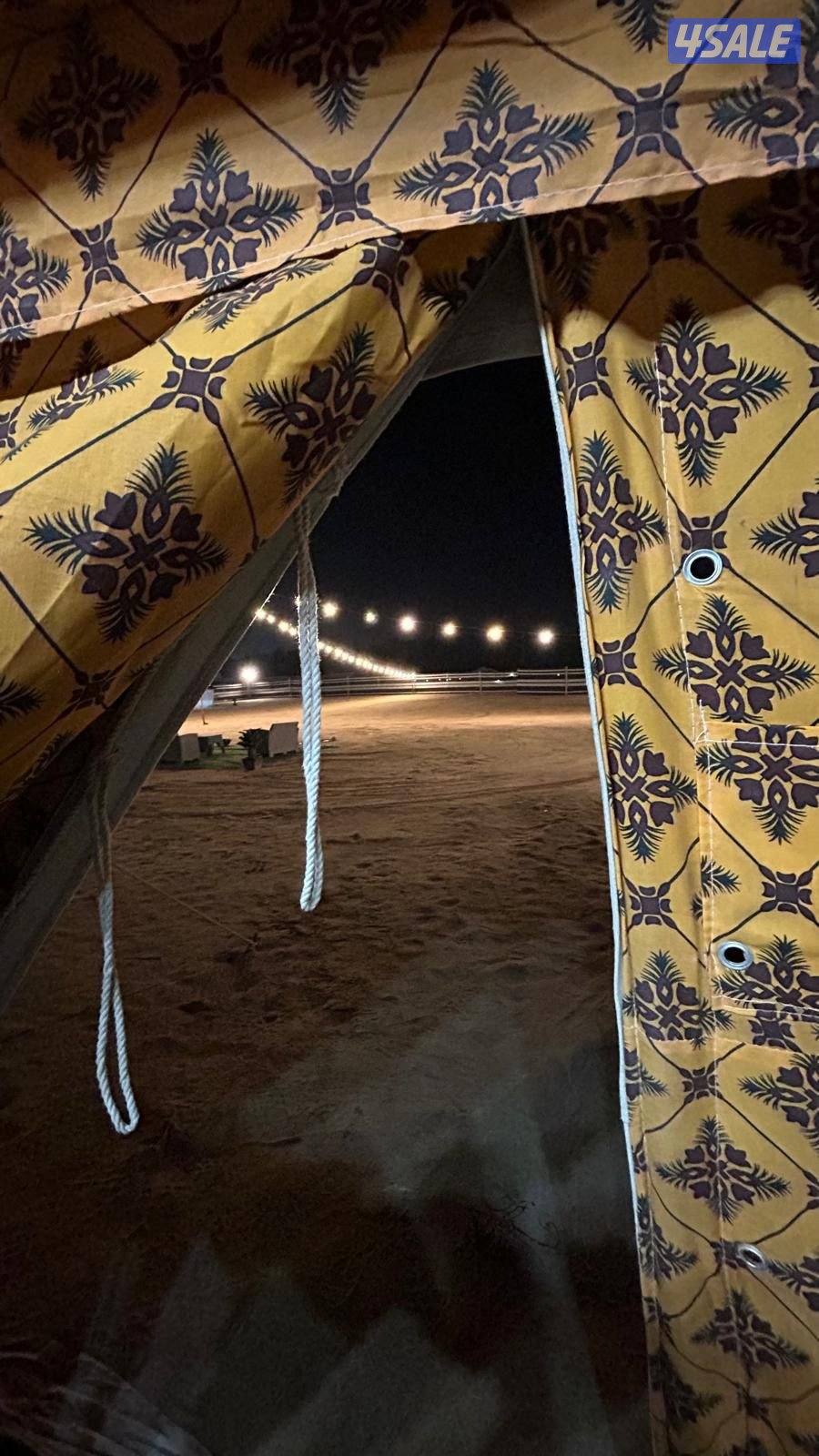 للايجار مخيم مقابل مزارع صليبيه عرض يوم السبت 20دك6