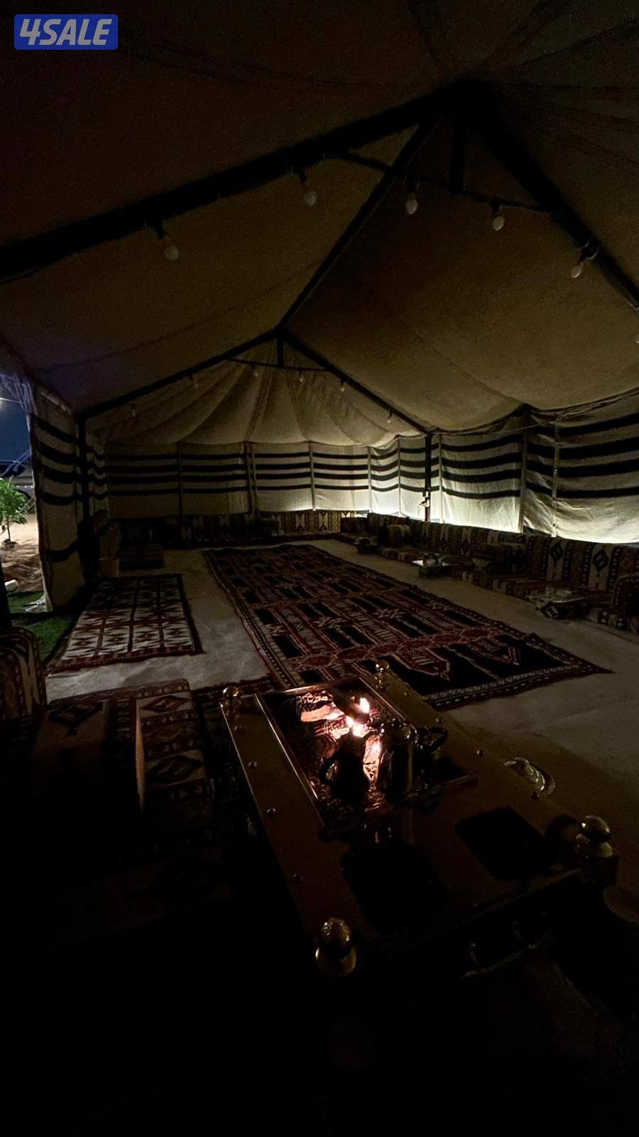 للايجار مخيم مقابل مزارع صليبيه عرض يوم السبت 20دك8