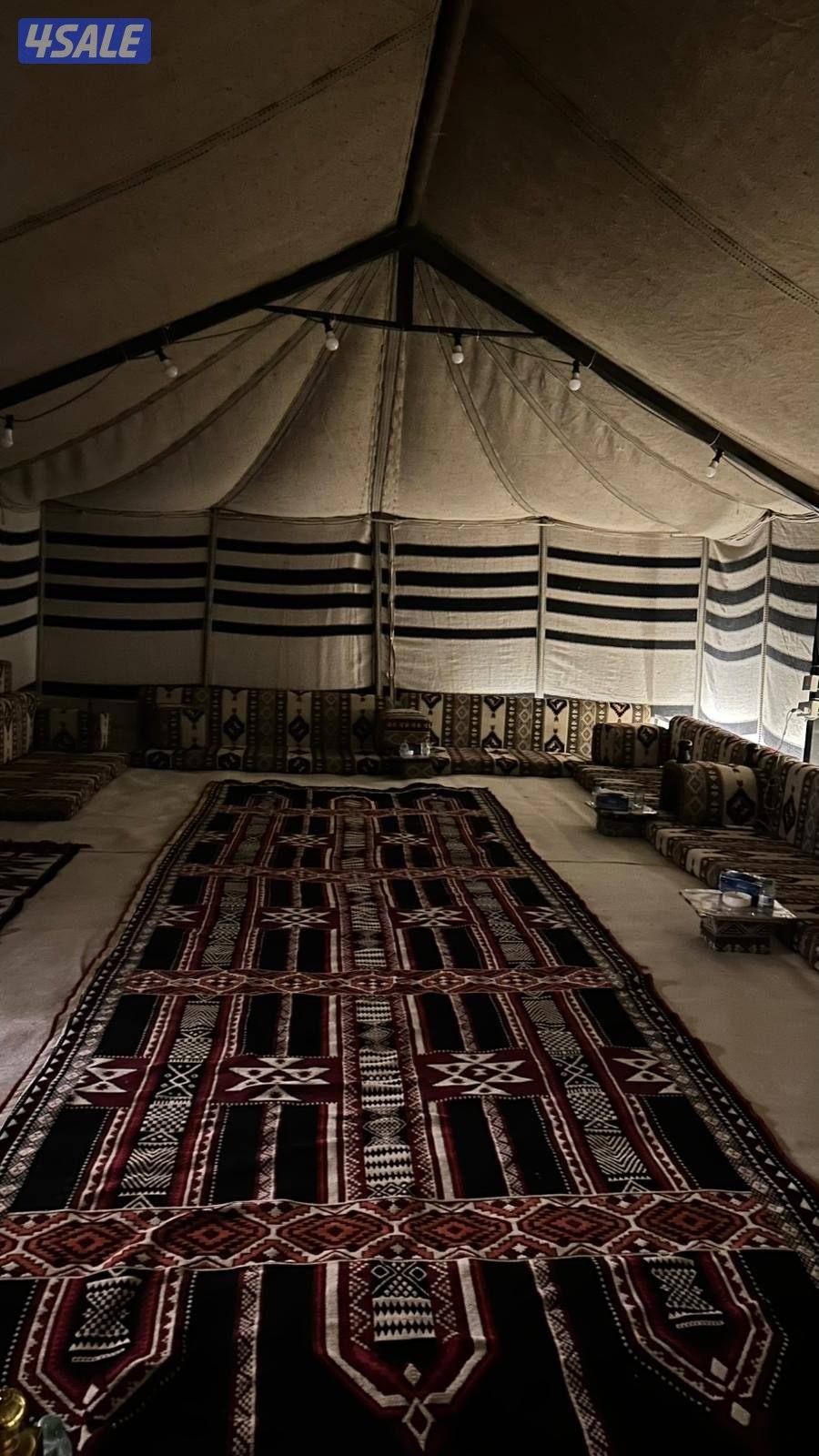 للايجار مخيم مقابل مزارع صليبيه عرض يوم السبت 20دك10