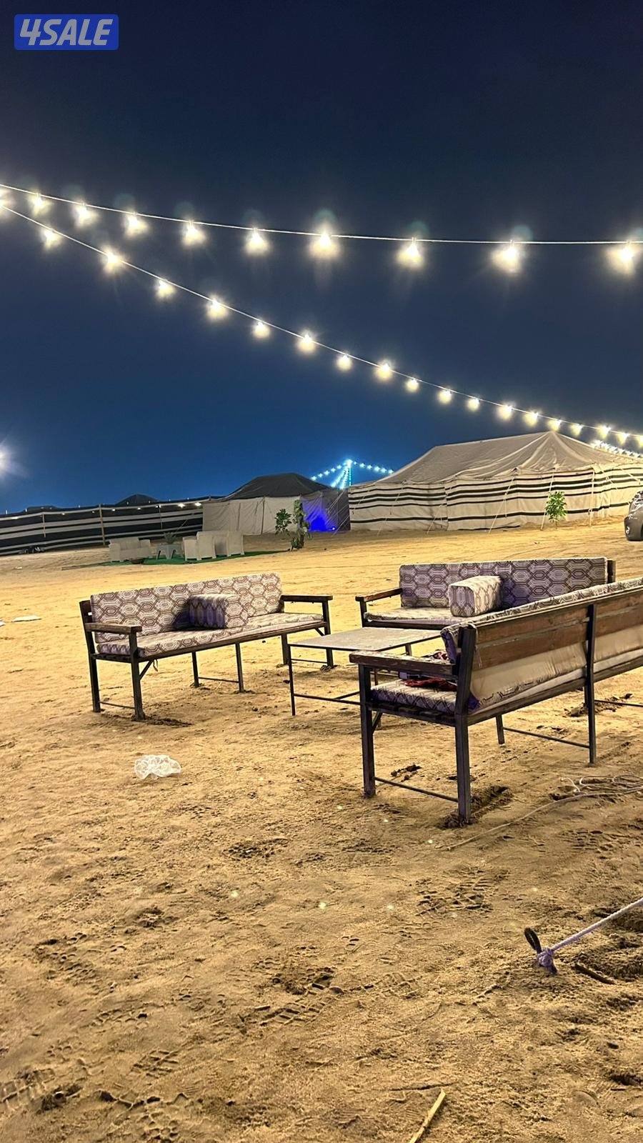 للايجار مخيم مقابل مزارع صليبيه عرض يوم السبت 20دك11