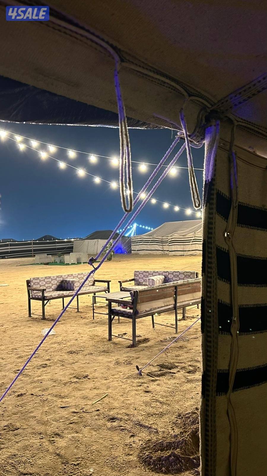 للايجار مخيم مقابل مزارع صليبيه عرض يوم السبت 20دك12