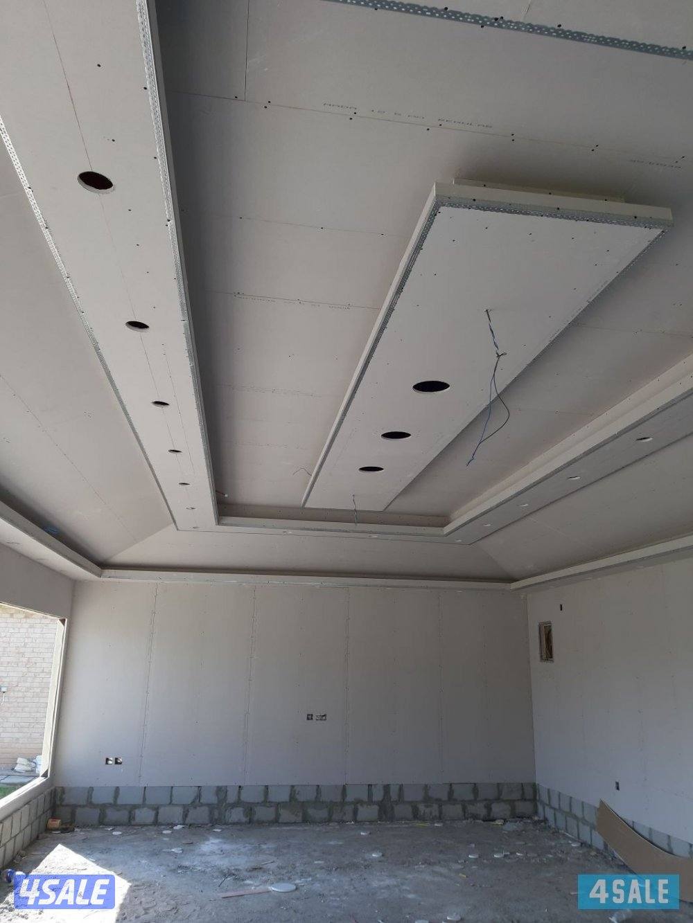 جبسم بورد بارتشن سرميك باب كرديون سقف 60×603