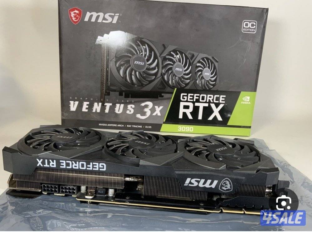 MSI GeForce RTX 3090 VENTUS 3X OC 24GB GDDR6X Graphics Card0