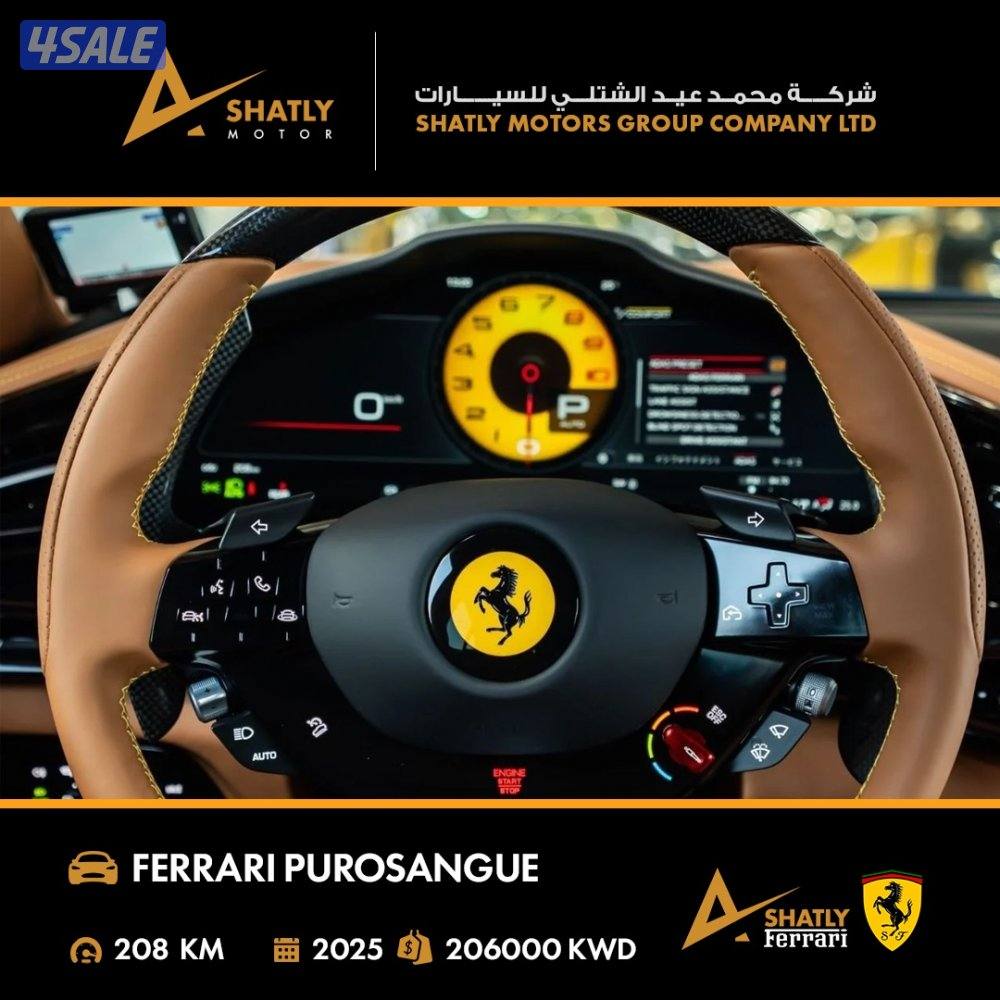 فيراري PUROSANGUE - مجموعة محمد عيد الشتلي للسيارات8