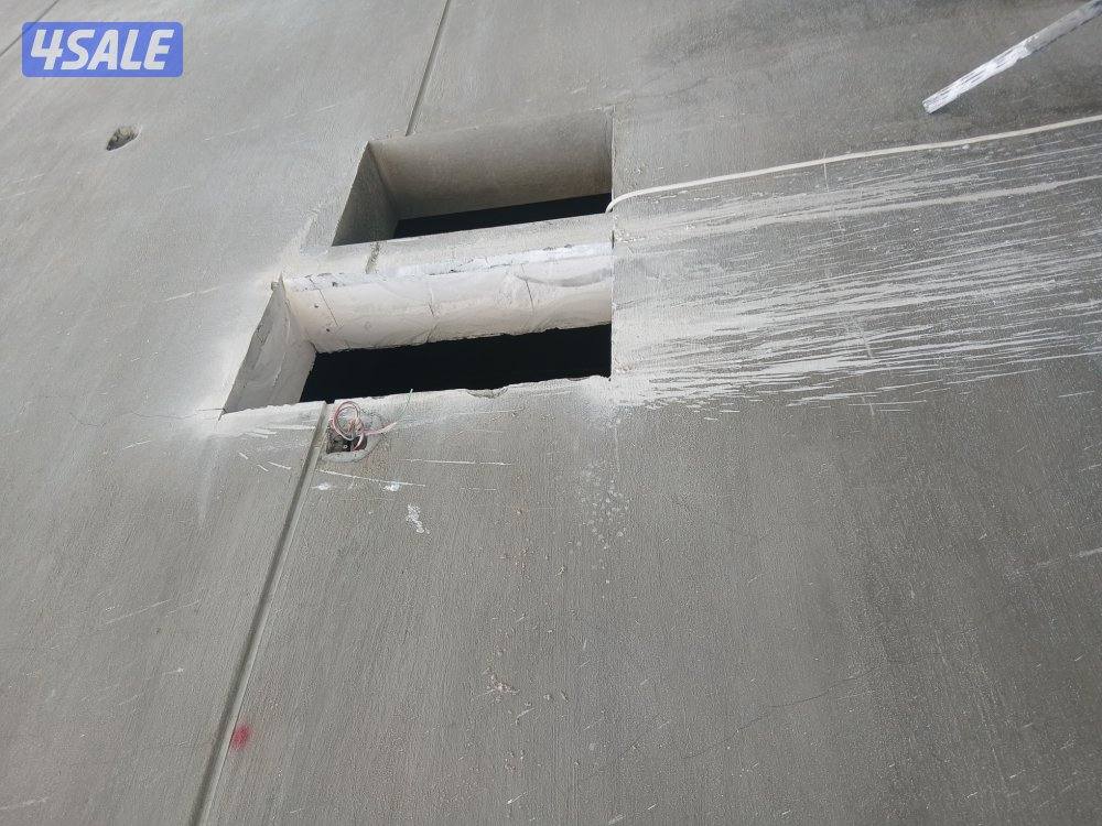 ##قص خرسانه بالليزر وقص الأبواب وعمل فتحات الكور الدائرية بالليزر12