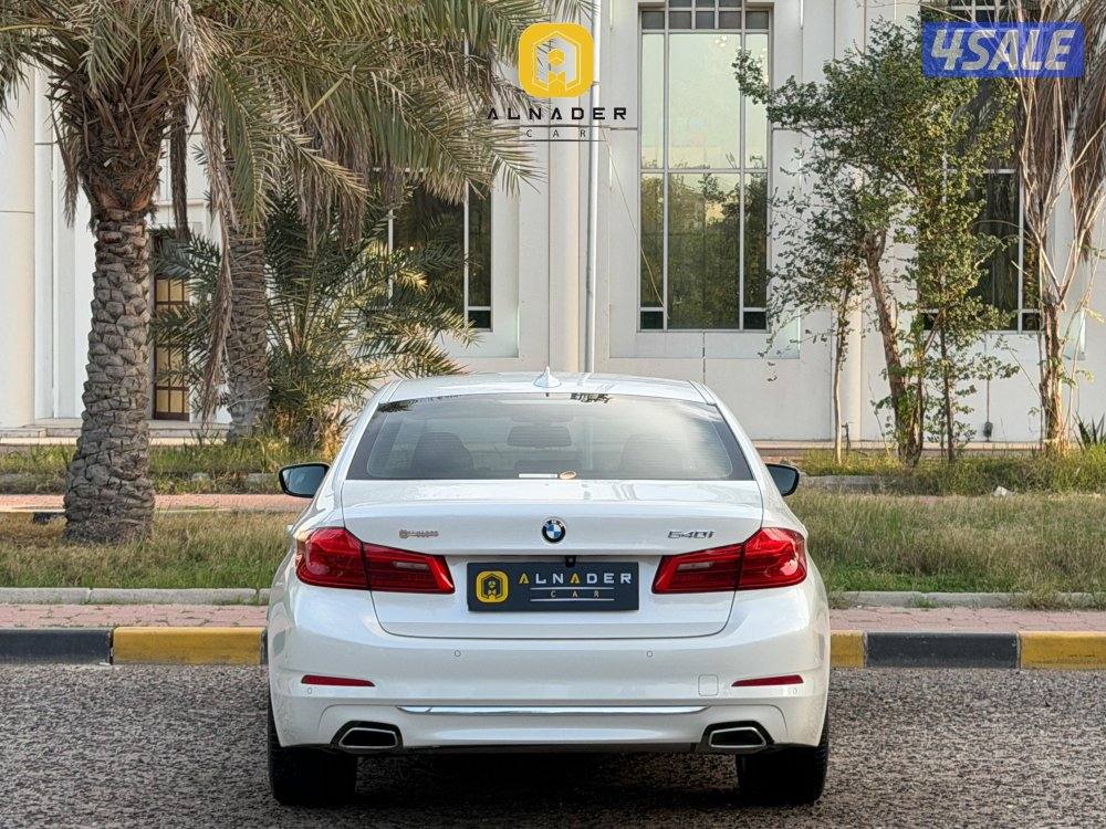 للبيع BMW 540i موديل 2019 بحالة الوكاله4