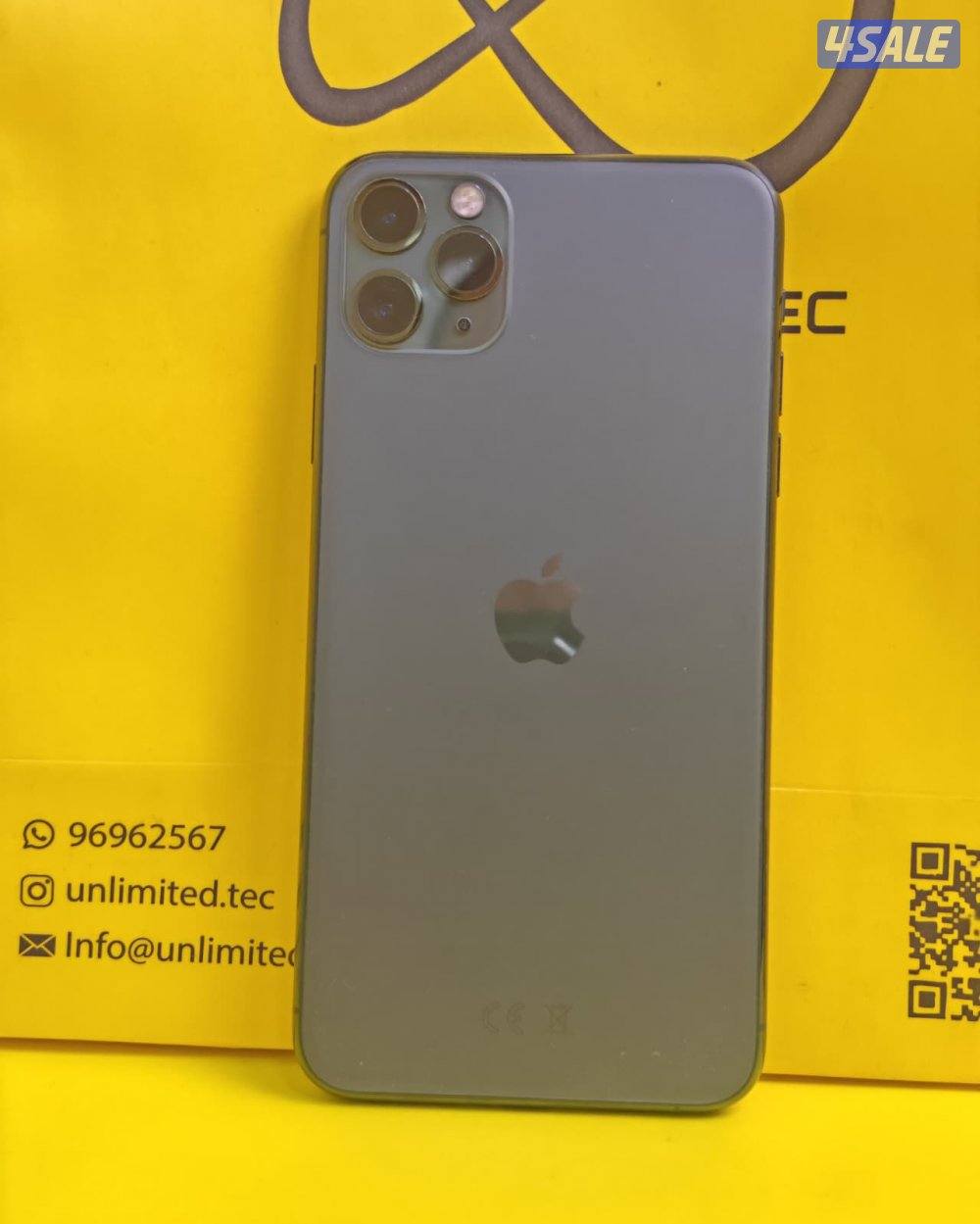 iPhone 11 Pro Max 256GB Green – Battery 74% ايفون 11 برو ماكس أخضر7