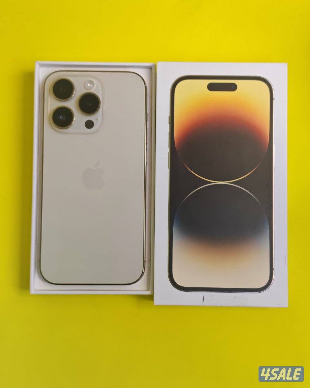 iPhone 14 Pro 256GB Gold – Battery 87% ايفون 14 برو 256 جيجا ذهبي0