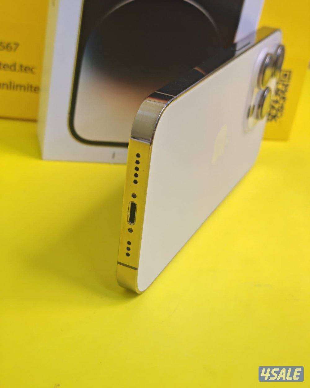 iPhone 14 Pro 256GB Gold – Battery 87% ايفون 14 برو 256 جيجا ذهبي3