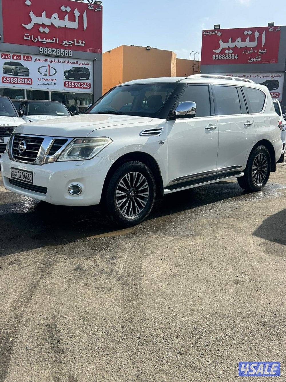 نيسان باترول بلاتنيوم.V8 موديل 2014 ماشى 257.000 k.m وارد البابطين .0