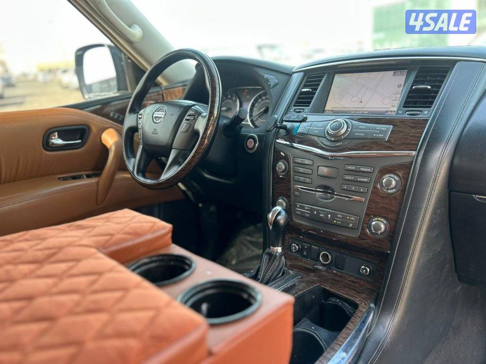 نيسان باترول بلاتنيوم.V8 موديل 2014 ماشى 257.000 k.m وارد البابطين .7