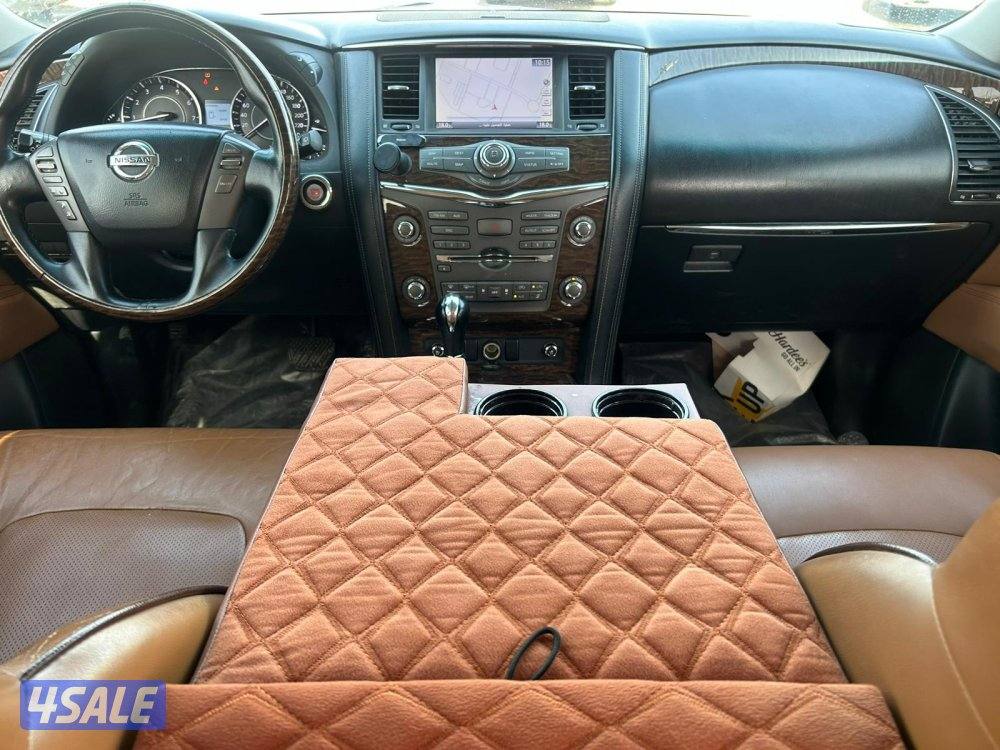 نيسان باترول بلاتنيوم.V8 موديل 2014 ماشى 257.000 k.m وارد البابطين .6