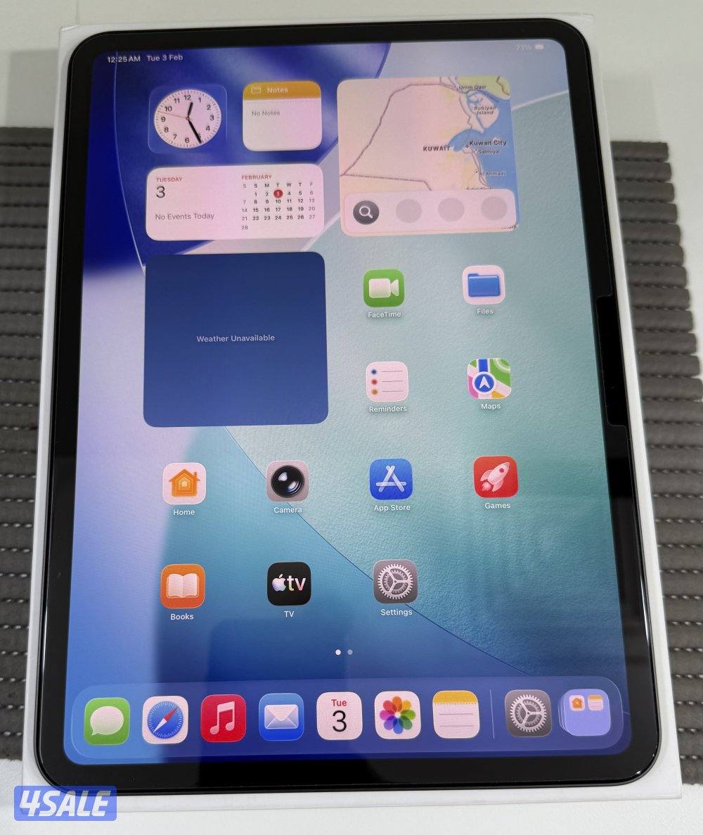 iPad Pro 11” M5 256GB Wifi space Black Used.5