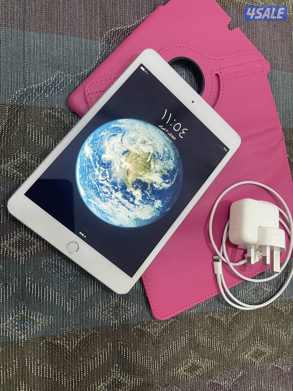 ايباد ابل ميني 3 فضي 128 قيقا نظيف وشغال زين مع الاغراض كامله7