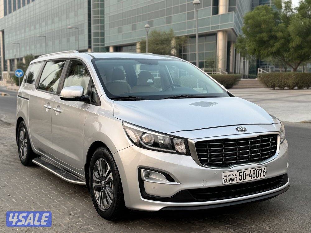 كيا كرنفال موديل 2019 بحاله الوكاله شرط الفحص1