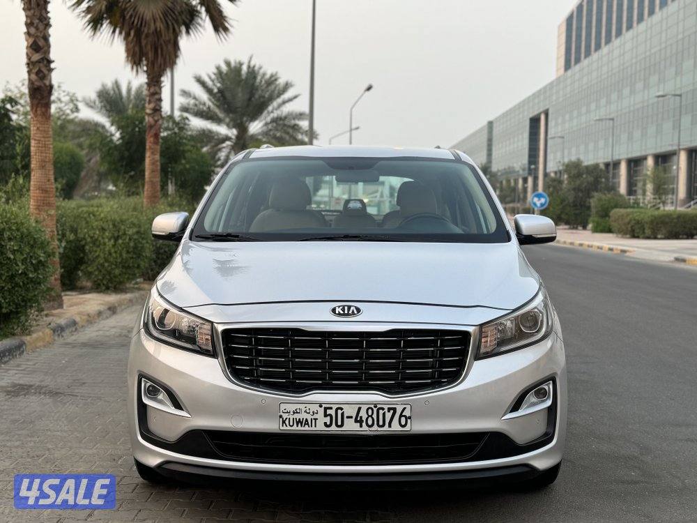 كيا كرنفال موديل 2019 بحاله الوكاله شرط الفحص2