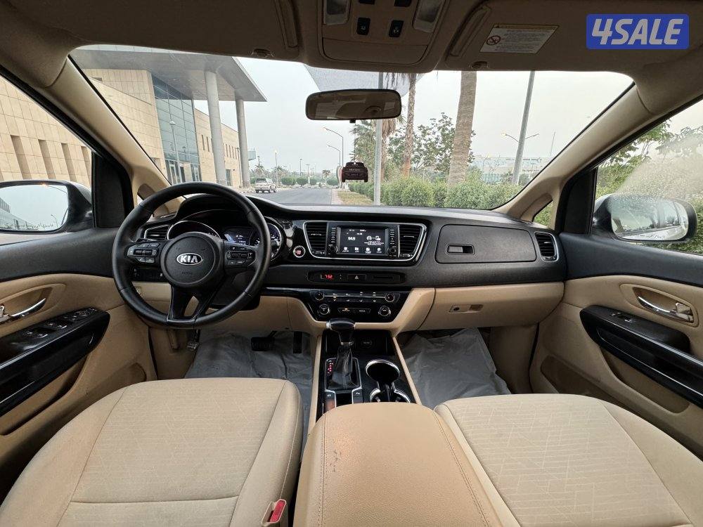 كيا كرنفال موديل 2019 بحاله الوكاله شرط الفحص11