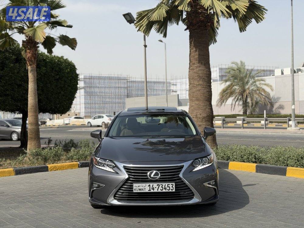 لكزس ES250 موديل 2016 عداد 164 الف سيرفس وكاله يوجد تثمين وبدل1