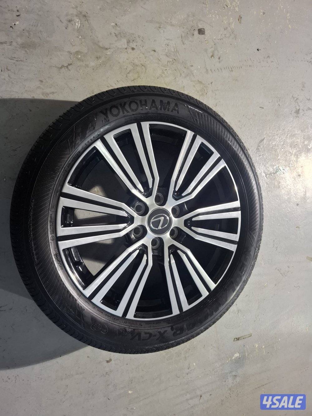 رنقات جيب لكزس مع توايرهم يوكوهاما جدد1