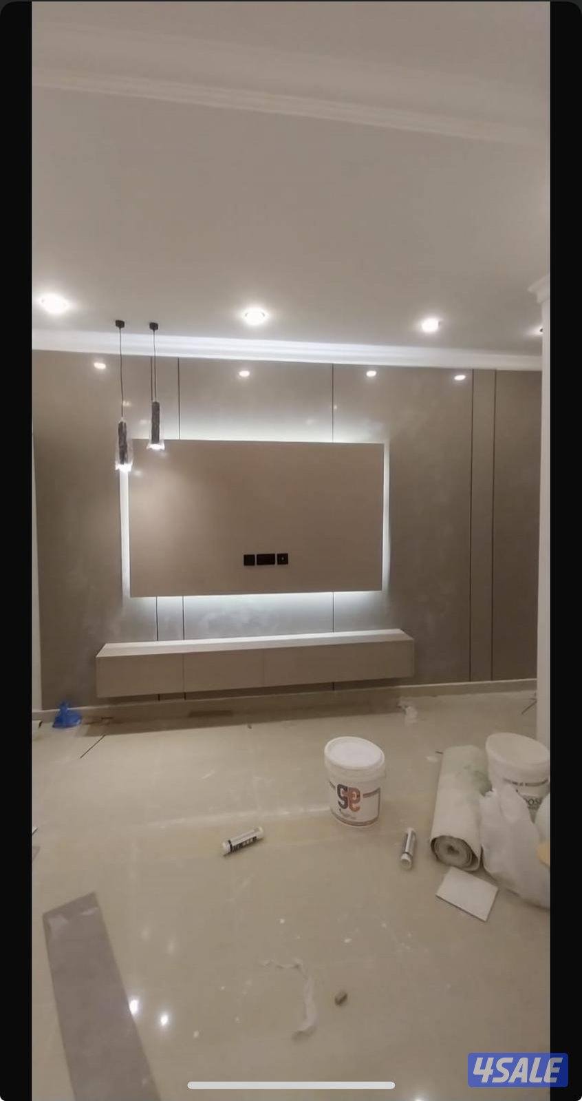 ابو محمد النجار تركيب ابواب كبتات قواطع جبس بورد باب كرديون بديل خشب ب6