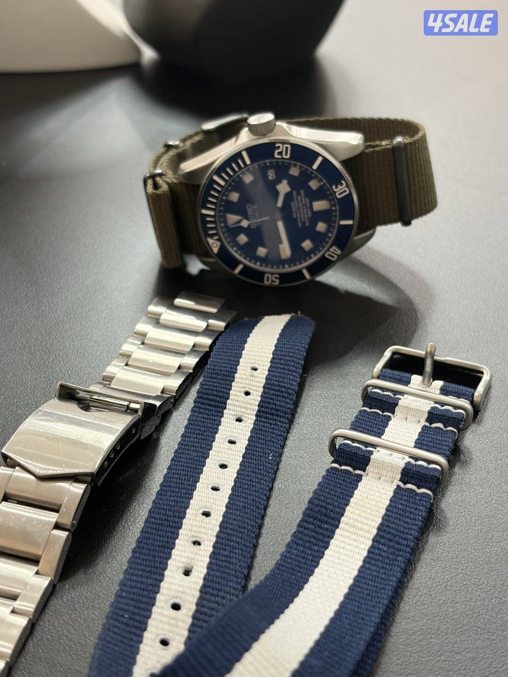 للبيع ساعة روبيرتو كافالي وساعة سيكو8