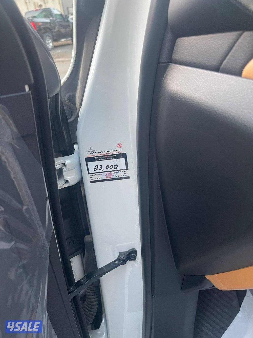 لكزس LX600 ٢٠٢٤ وارد السعوديه مفتوح له ملف بالساير عداد ١٤ ألف شرط3