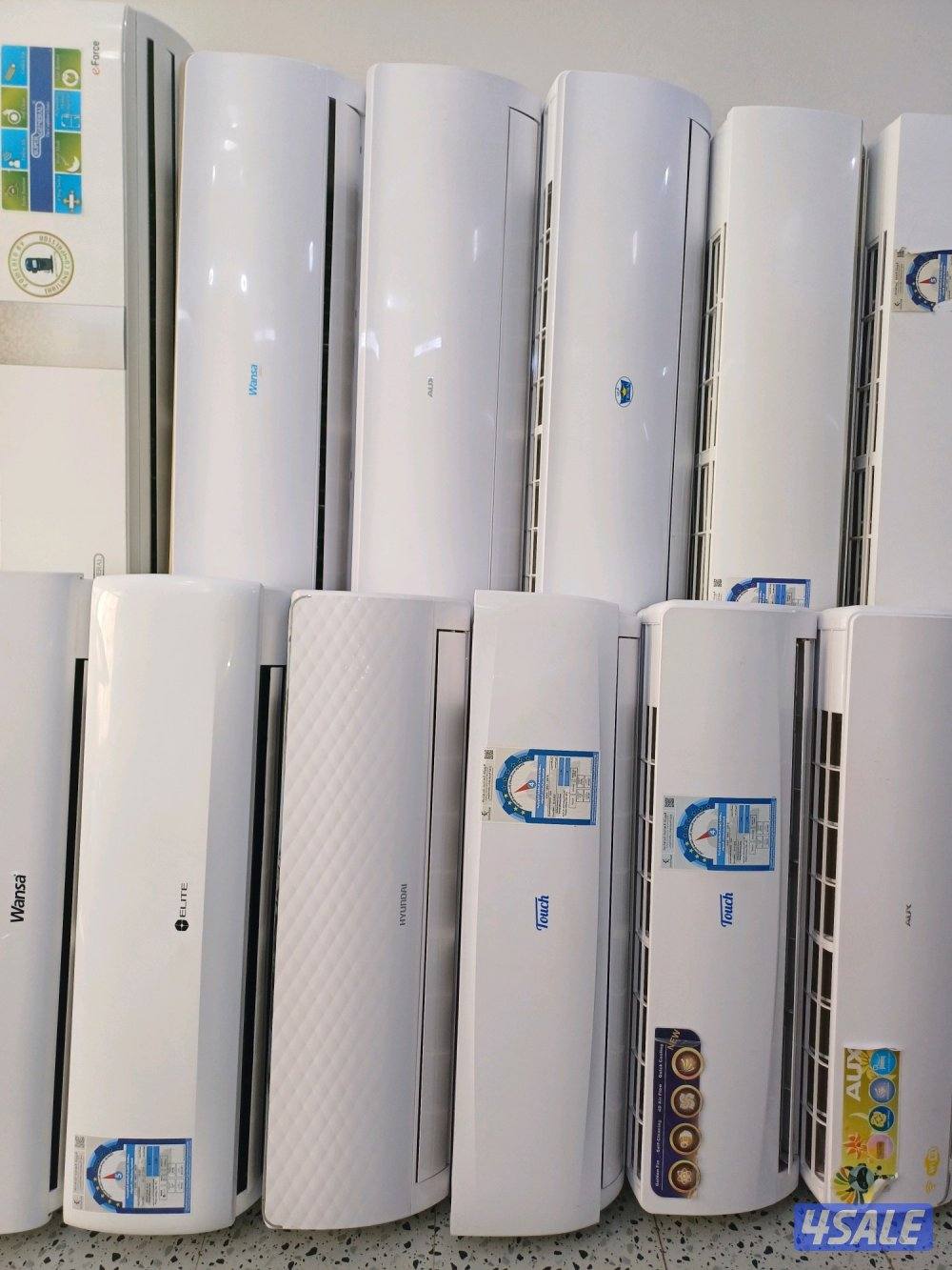 للبيع وحدات مع التركيب والكفالةونشترى الوحدات والمكيفات جميع المناطق2