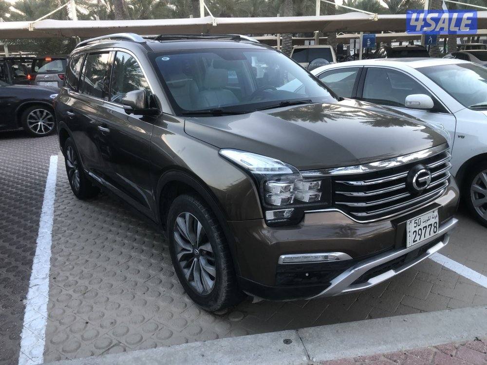 جي اية سي موديل 2018 اللون بني من داخل جلد بيج اعلي فيئة بانوراما ماشي2