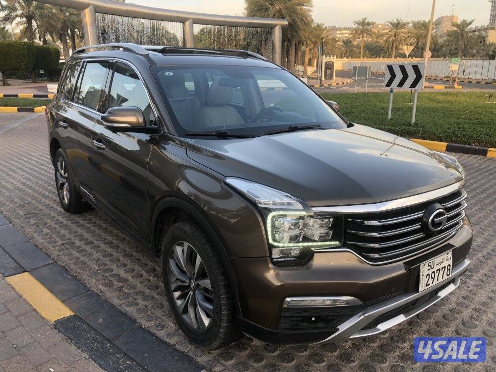 جي اية سي موديل 2018 اللون بني من داخل جلد بيج اعلي فيئة بانوراما ماشي5