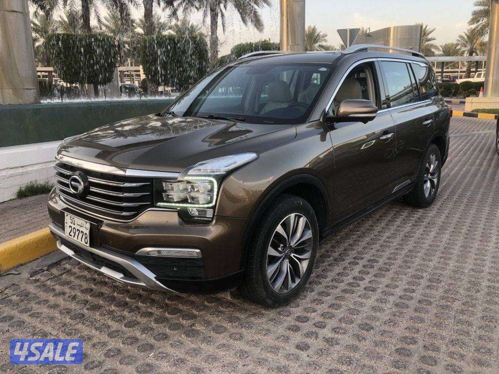 جي اية سي موديل 2018 اللون بني من داخل جلد بيج اعلي فيئة بانوراما ماشي7