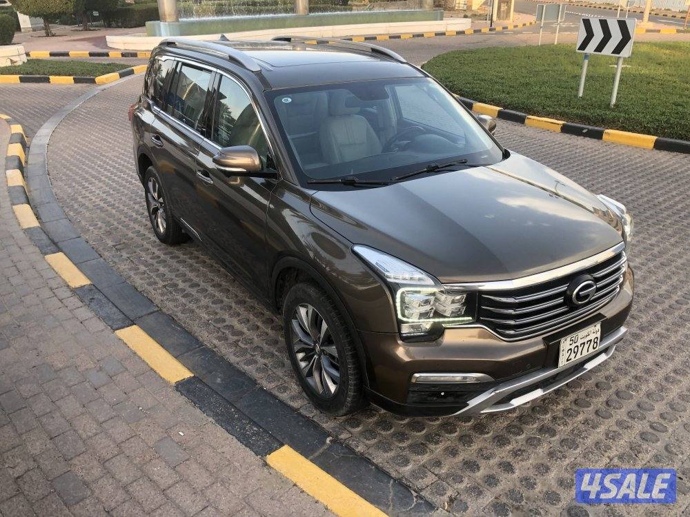 جي اية سي موديل 2018 اللون بني من داخل جلد بيج اعلي فيئة بانوراما ماشي9