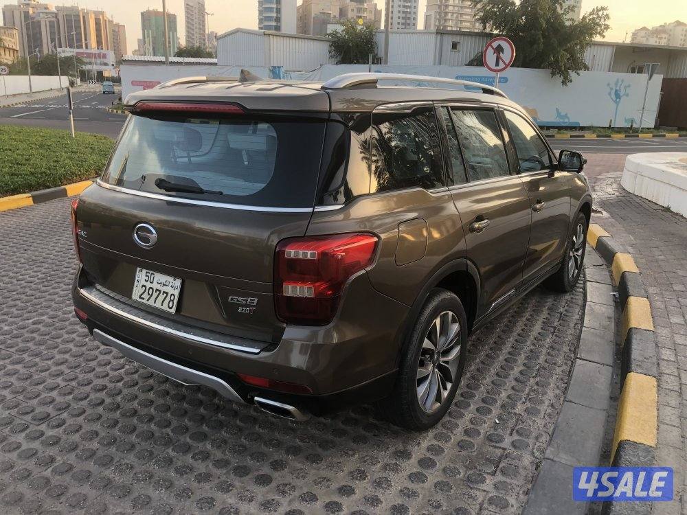 جي اية سي موديل 2018 اللون بني من داخل جلد بيج اعلي فيئة بانوراما ماشي15