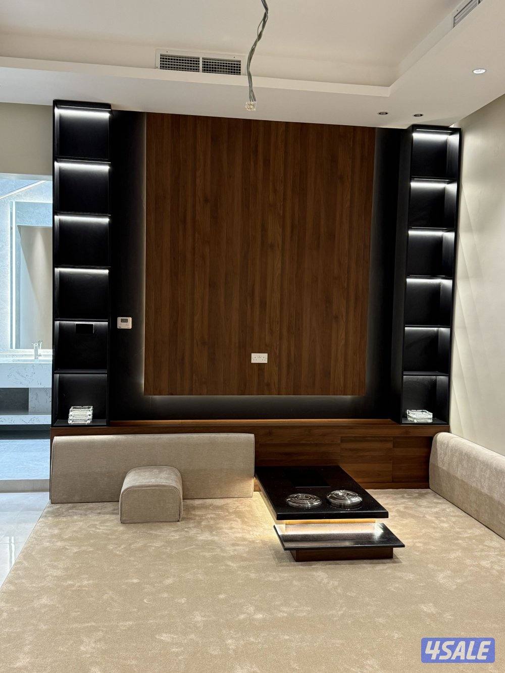 ديكورات خشبيه ورق جدران صبغ باركيه3