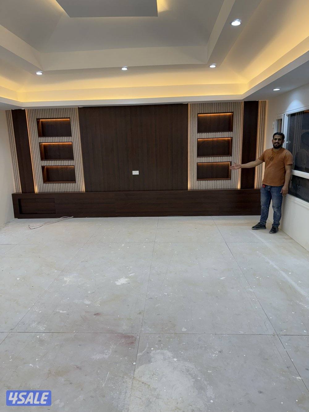 ديكورات خشبيه ورق جدران صبغ باركيه5