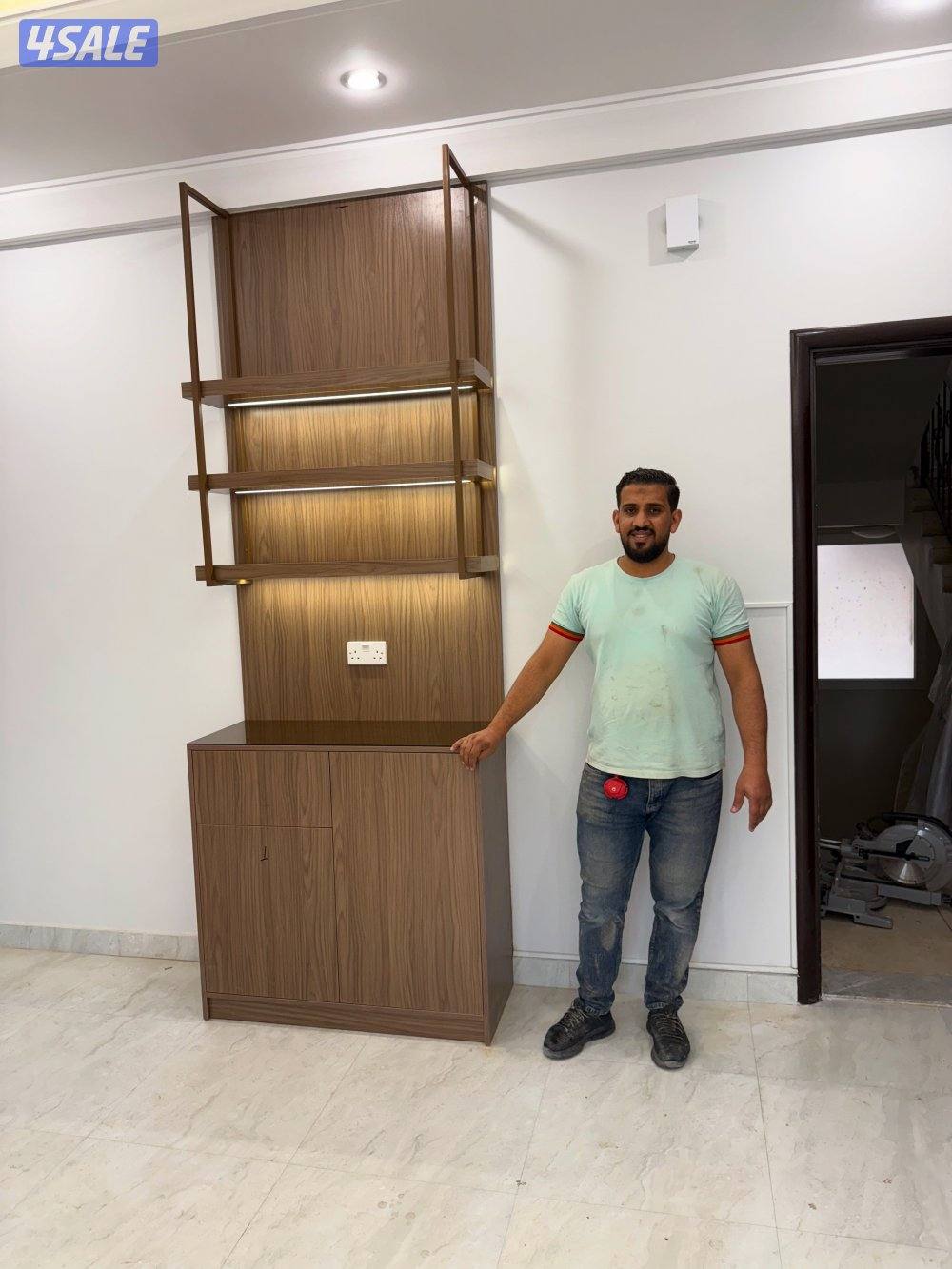 ديكورات خشبيه ورق جدران صبغ باركيه11