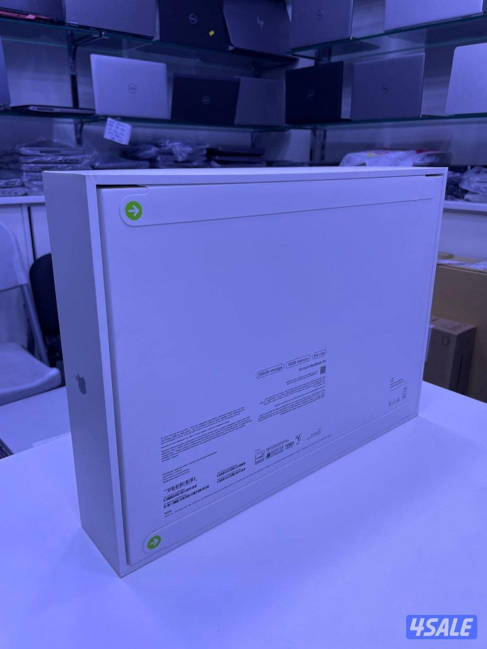 ماك بوك إير M4 جديد بالكرتون | شاشة 15 إنش | رام 16GB | SSD 256GB |3