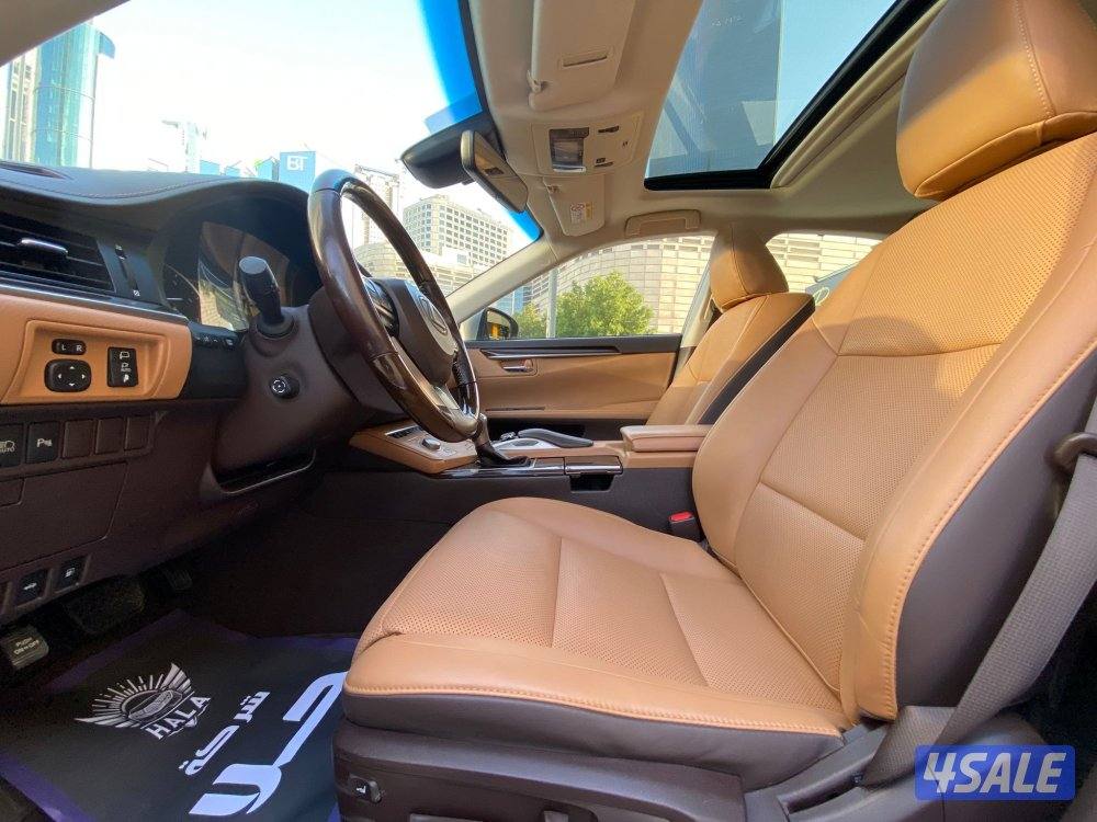 لكزس ES250 موديل 2018 عداد 85 الف كيلو فقط وارد الساير شرط الفحص6