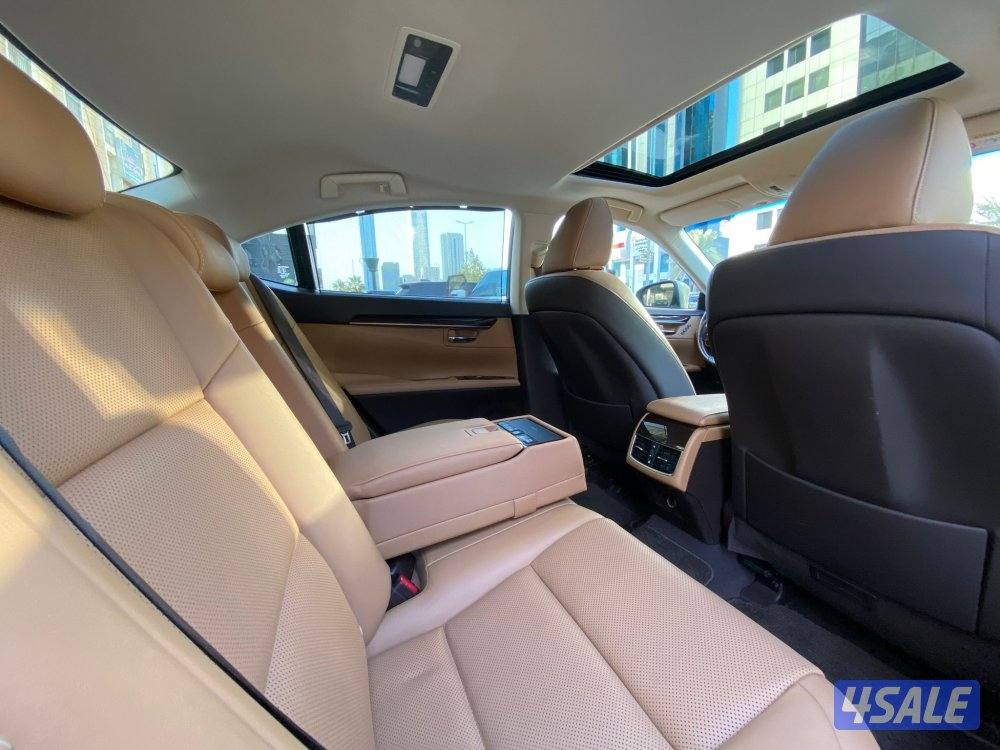 لكزس ES250 موديل 2018 عداد 85 الف كيلو فقط وارد الساير شرط الفحص8