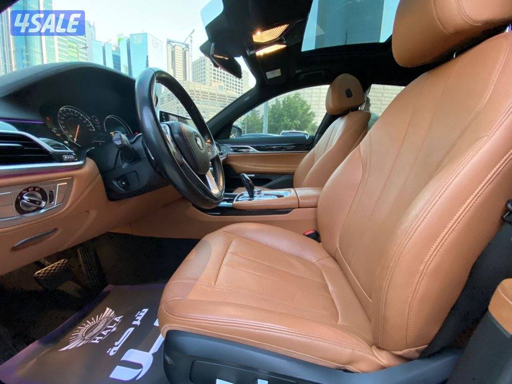 بي ام دبليو 740Li موديل 2017 عداد 50 الف كيلو فقط صبغ وكاله وارد وكاله5