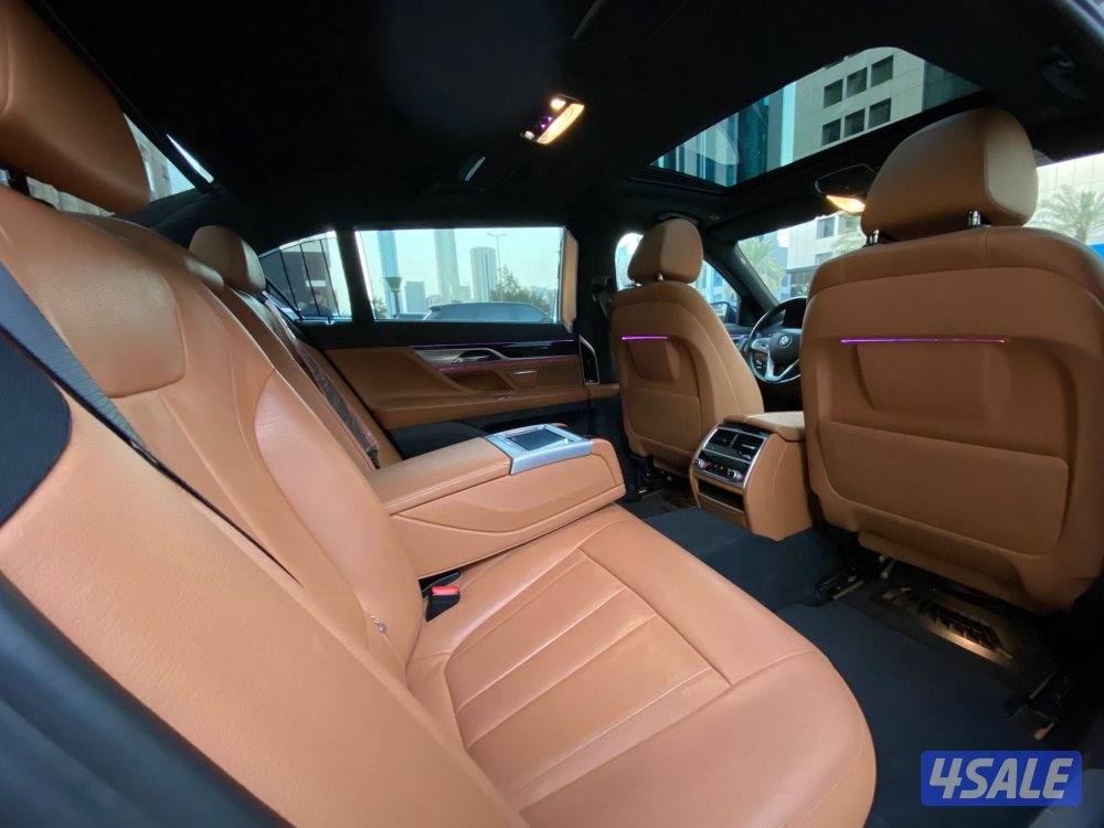 بي ام دبليو 740Li موديل 2017 عداد 50 الف كيلو فقط صبغ وكاله وارد وكاله8