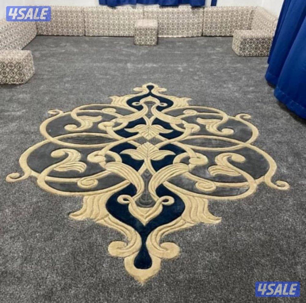 كل مايخص الديوانيات والمساند نقشات حفر يدوي بلاستك ثيل صناعي1